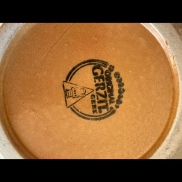 Vintage 1988 Gerz Beer Stein No Lid | West Germany Ceramic Cana | German Mug - Picture 9 of 10